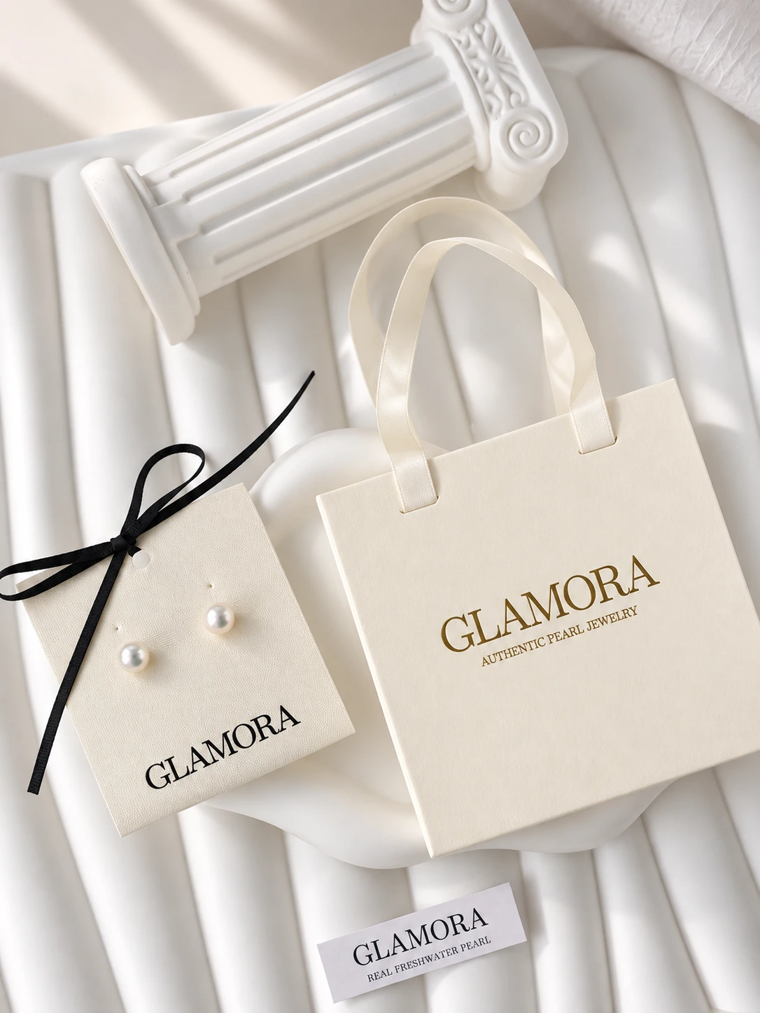 Glamora Pearl signature gift packaging